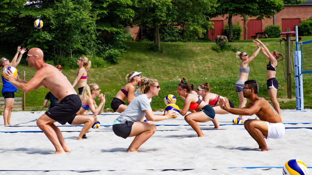 Beachvolley Kort Kursus Gerlev Idrætshøjskole