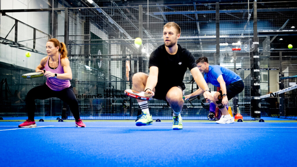 Padel, teknik træning